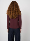 Modal-Cotton French Terry Sweatshirt Blazer