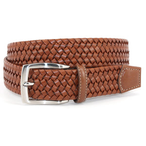 Italian Woven Stretch Leather