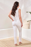 Sophia Curvy Boundless Stretch Denim Pull-On Straight Leg Jeans