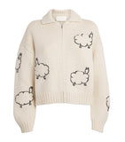 The Crop Raquette Cardigan