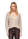 Cotton Chunky Twist Crop Cardigan