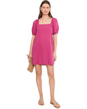 Tabitha Sq Neck Woven Linen Dress