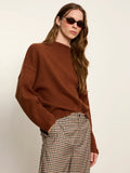 Ribbed Dolman Sweatshirt