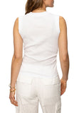 Ribbed Ruched Tank