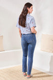 SOPHIA CORE - Curvy Fit Straight Leg Jean