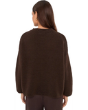 Peruvian Cotton Blend Funnel Neck Sweater