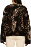 Jacquard Knit Jacket