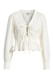 Sami Smocked Cotton Top