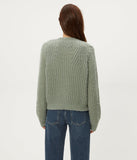 Lumi Solid Crew Cardigan