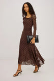 Cambria Drape Neck Dress