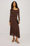 Cambria Drape Neck Dress