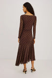 Cambria Drape Neck Dress