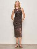Desire More Mesh Cinch Dress
