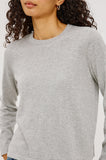 Cotton Cashmere Long Sleeve T-Shirt