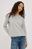 Cotton Cashmere Long Sleeve T-Shirt