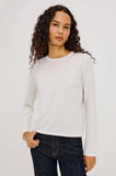 Cotton Cashmere Long Sleeve T-Shirt