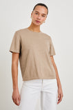 Cotton Cashmere Short Sleeve Tee