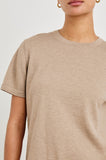 Cotton Cashmere Short Sleeve Tee
