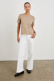 Cotton Cashmere Short Sleeve Tee
