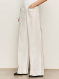 The Linen Marine Wide Leg