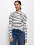 Long Sleeve Boatneck T-Shirt