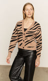 Zebra Cardigan