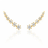 Celina CZ Bar Earring