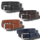 Italian Woven Stretch Leather