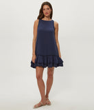 Dhaliah Double Gauze Mini Dress