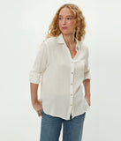 Leo Double Gauze Button Down Shirt