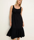 Lilith Solid Poplin Dress