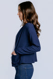 Angela Tahoe Jersey Open Rib Cardi