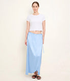 Diane Satin Wrap Skirt