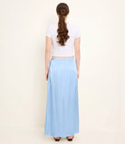 Diane Satin Wrap Skirt