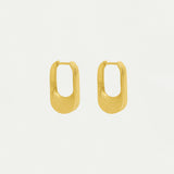 Crosby Hinged Huggie Hoops