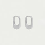 Crosby Hinged Huggie Hoops