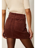 Downtown Corduroy Skirt