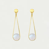 Mini Ipanema Moonstone Earring