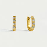 Petit Pave Huggie