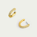 Petit Pave Huggie
