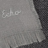 Check Wrap Scarf