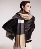 Check Wrap Scarf