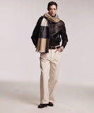 Check Wrap Scarf