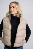 Ellen OS Reversible Nappa Leather Vest