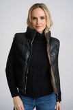 Ellen OS Reversible Nappa Leather Vest