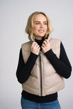 Ellen OS Reversible Nappa Leather Vest