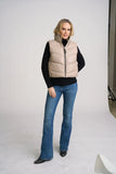 Ellen OS Reversible Nappa Leather Vest