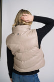 Ellen OS Reversible Nappa Leather Vest
