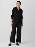 Bubble Jacquard Classic Collar Shirt