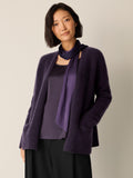 Cashmere Silk Boucle Bliss Cardigan